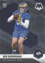 2021 Panini Mosaic Base Set Ben Skowronek #399 card