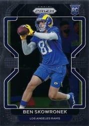 2021 Panini Prizm Base Set Ben Skowronek #413 card