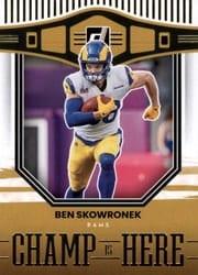 2022 Donruss Champ is Here Ben Skowronek #CIH-10 card