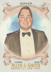 2021 Topps Allen & Ginter Base Set Ben Soffer #297 card