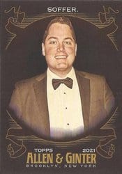 2021 Topps Allen & Ginter X Base Set Ben Soffer #297 card