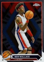 2023-24 Topps Chrome Base Set Ben Wallace #135 card