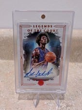 2023-24 Topps Motif Legends of the Court Signatures Ben Wallace #LCS-BWA card