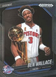 2024-25 Panini Prizm Black Base Set Ben Wallace #289 card