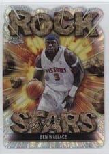 2025-26 Topps Chrome Rock Stars Ben Wallace #RS-14 card