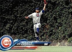 2018 Topps Base Set Ben Zobrist #391 card