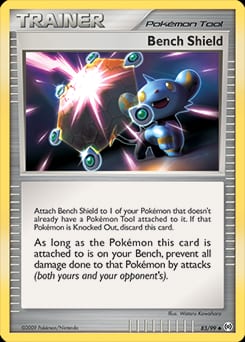 Arceus Bench Shield #83 card