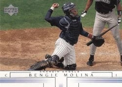 2002 Upper Deck Base Set Bengie Molina #52 card