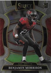 2025 Panini Select Base Set Benjamin Morrison #39 card