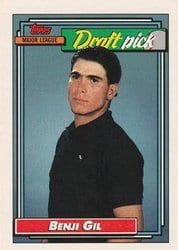 1992 Topps Base Set Benji Gil #534 card