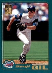 2001 Topps Base Set Benji Gil #161 card