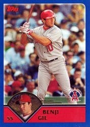 2003 Topps Base Set Benji Gil #536 card