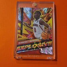 2022 Panini Chronicles Draft Picks Explosive Bennedict Mathurin #EX-BMA card