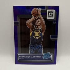 2022 Panini Donruss Optic Bennedict Mathurin Green #209 card