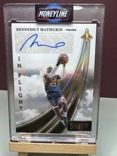 2023-24 Panini Select In Flight Signatures Bennedict Mathurin #IFS-MTH card