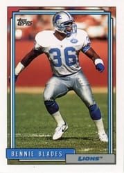 1992 Topps Base Set Bennie Blades #510 card