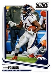 2018 Score Base Set Bennie Fowler #102 card