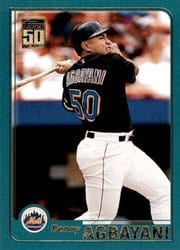 2001 Topps Base Set Benny Agbayani #565 card
