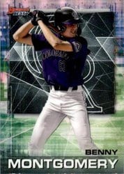 2021 Bowman's Best Base Set Benny Montgomery #83 card