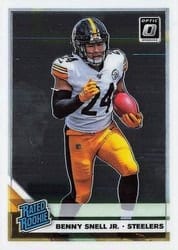 2019 Donruss Optic Base Set Benny Snell Jr. #185 card