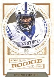 2019 Panini Legacy Base Set Benny Snell Jr #143 card