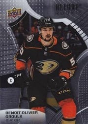2021-22 Upper Deck Allure Base Set Benoit-Olivier Groulx #104 card