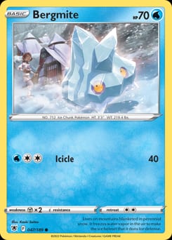 Astral Radiance Bergmite #47 card