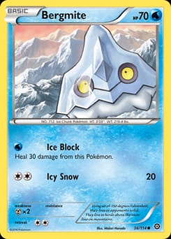Steam Siege Bergmite #36 card