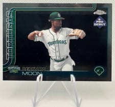 2025 Topps Pro Debut Chrome Autographs Bernard Moon #PDC-124 card