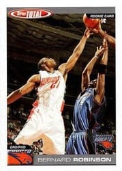 2004-05 Topps Total Base Set Bernard Robinson #335 card