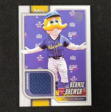 2026 Topps Mascots Relics Bernie Brewer #MAS-BBR card