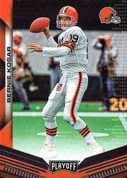 2019 Panini Playoff Base Set Bernie Kosar #42 card