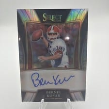 2021 Panini Select Signatures Select Bernie Kosar #SSP-BKO card