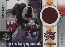 2024-25 SP Game Used 2024 All-Star Mascot Fabrics Bernie the St. Bernard #ASMF-5 card