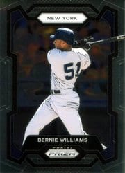 2024 Panini Prizm Base Set Bernie Williams #166 card