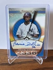 2024 Topps Luminaries Hit Kings Autographs Bernie Williams #HK-BW card