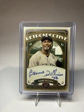 2025 Topps Museum Collection Retrospective Signatures Bernie Williams #RS-BW card