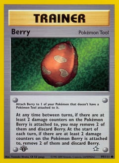 Neo Genesis Berry #99 card