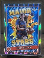 2024 Topps Chrome McDonald's All-American Major Stars Berry Wallace #SES-BEW