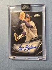 2021 Topps Chrome Black Autographs Bert Blyleven #CBA-BBL card