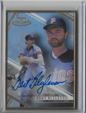 2021 Topps Gold Label Framed Autographs Bert Blyleven #FA-BB card