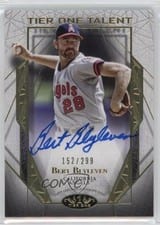 2022 Topps Tier One Talent Autographs Bert Blyleven #T1TA-BBY card