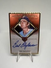 2023 Topps Gilded Collection Gold Frame Hall of Famers Autographs Bert Blyleven #HAFA-BB card