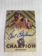 2025 Topps Chrome World Series Champion Autographs Bert Blyleven #WSC-BB card