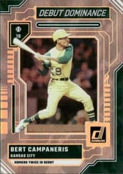 2025 Donruss Debut Dominance Bert Campaneris #8 card
