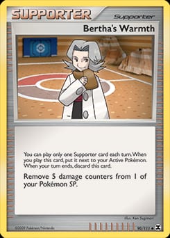 Rising Rivals Bertha's Warmth #90 card