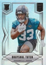 2025 Donruss Elite Base Set Bhayshul Tuten #175 card