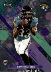 2025 Finest Base Set Bhayshul Tuten #17 card