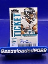 2025 Panini Select Contenders Rookie Ticket RPS Bhayshul Tuten #17 card