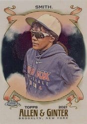 2021 Topps Allen & Ginter Chrome Base Set Bianca Smith #240 card